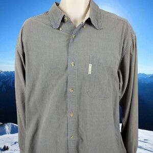 Columbia Men's Size XL Cabin Double Stitch Bottom Down Shirt